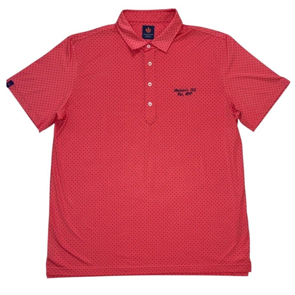 Belleair Country Club Florida Donald Ross Sport men's Golf Polo Shirt Size L